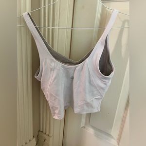 White lululemon align tank. Size 8